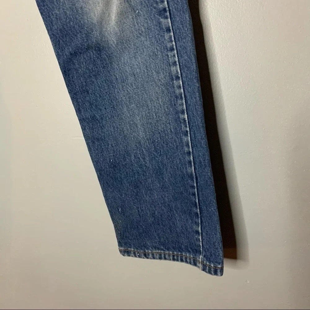 Vintage Orange Tab Super Dope Custom 505 Levi Jeans